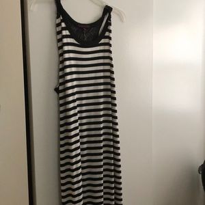 Striped maxi dress